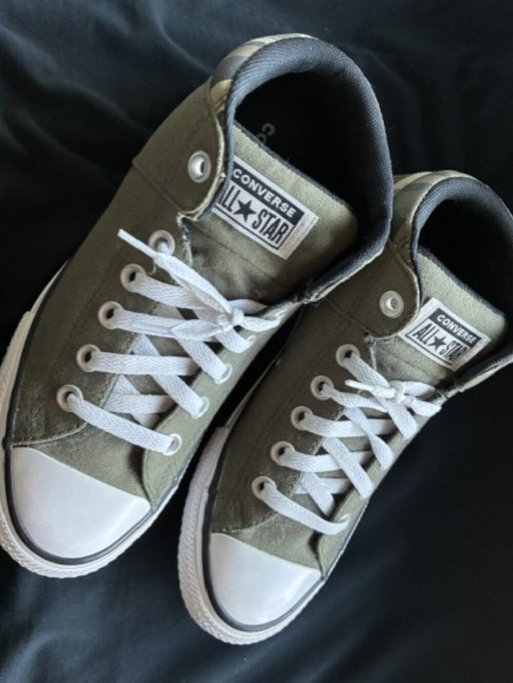 Converse All Star Padded Madison Mid - Army Green - NEW